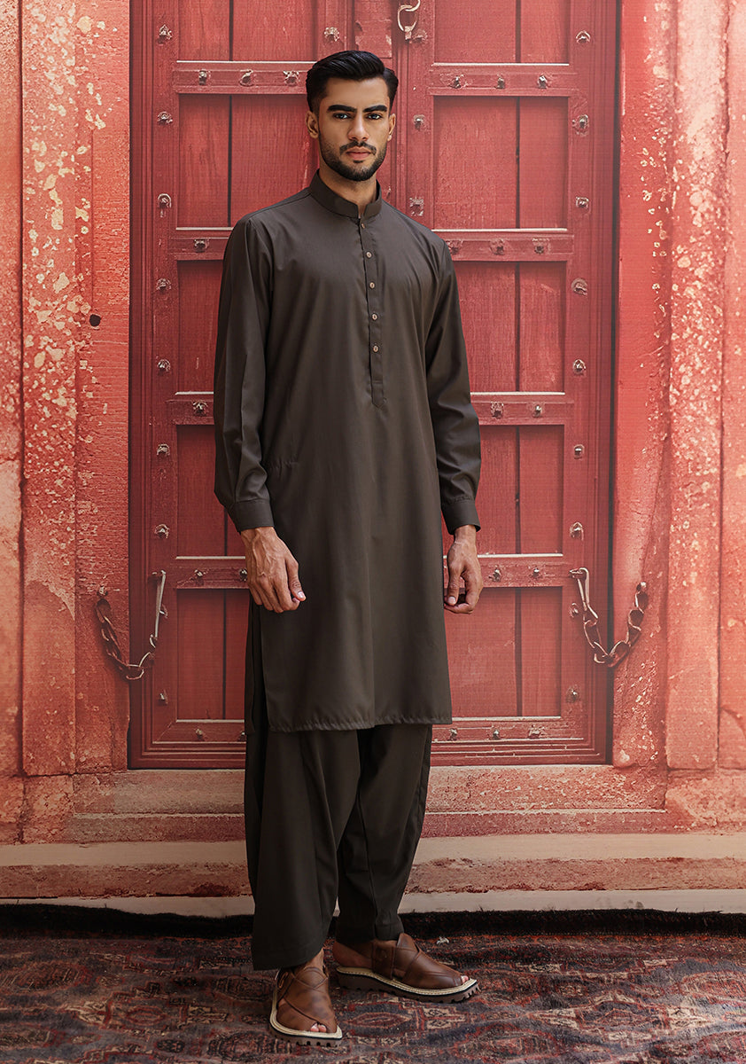 Rosin Poly Viscose Slim Fit Shalwar Kameez (2-Piece) - Image 3