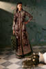 Chocolate Brown Embellished Silk-Blend Jacket (2-Piece) - Image 4