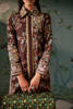 Chocolate Brown Embellished Silk-Blend Jacket (2-Piece) - Image 5