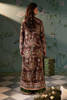 Chocolate Brown Embellished Silk-Blend Jacket (2-Piece) - Image 6