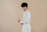 Cream Wash & Wear Shalwar Kameez (2-Piece) - Image 4