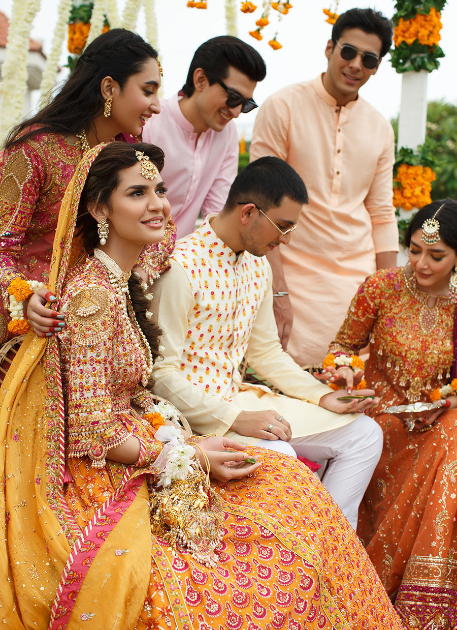 Cream Hand Block Printed Egyptian Cotton Kurta Set (3-Piece) - Image 4