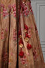 Pakistani Antique Gold Zardozi Silk Angrakha (2-Piece) - Image 5