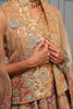 Pakistani Antique Gold Zardozi Silk Angrakha (2-Piece) - Image 7