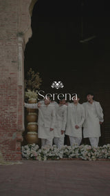 Pakistani Gold Hand-Embellished Net Silk Bridal Gown (2-Piece) - Image 8