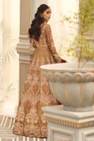 Pakistani Gold Zardozi Tissue Gown (2-Piece) - Image 10