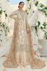 Golden Swarovski Jamawar Bridal Lehenga (3-Piece) - Image 2