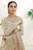 Golden Swarovski Jamawar Bridal Lehenga (3-Piece) - Image 8