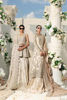 Golden Swarovski Jamawar Bridal Lehenga (3-Piece) - Image 9