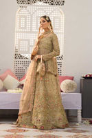 Gold Zardozi Maysuri Bridal Lehenga (3-Piece) - Image 2