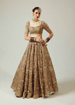 Gold Adda Handworked Organza Lehenga Choli (3-Piece) - Image 10