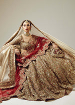 Gold Adda Handworked Organza Lehenga Choli (3-Piece) - Image 14