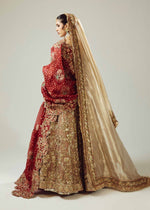 Gold Adda Handworked Organza Lehenga Choli (3-Piece) - Image 8