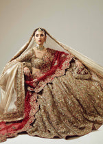 Gold Adda Handworked Organza Lehenga Choli (3-Piece) - Image 9