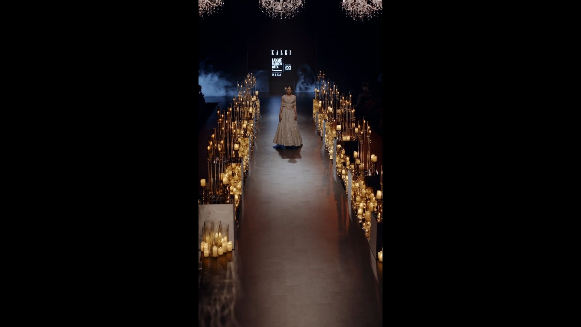 Beige Gold Jardozi Raw Silk Bridal Lehenga (3-Piece) - Image 3