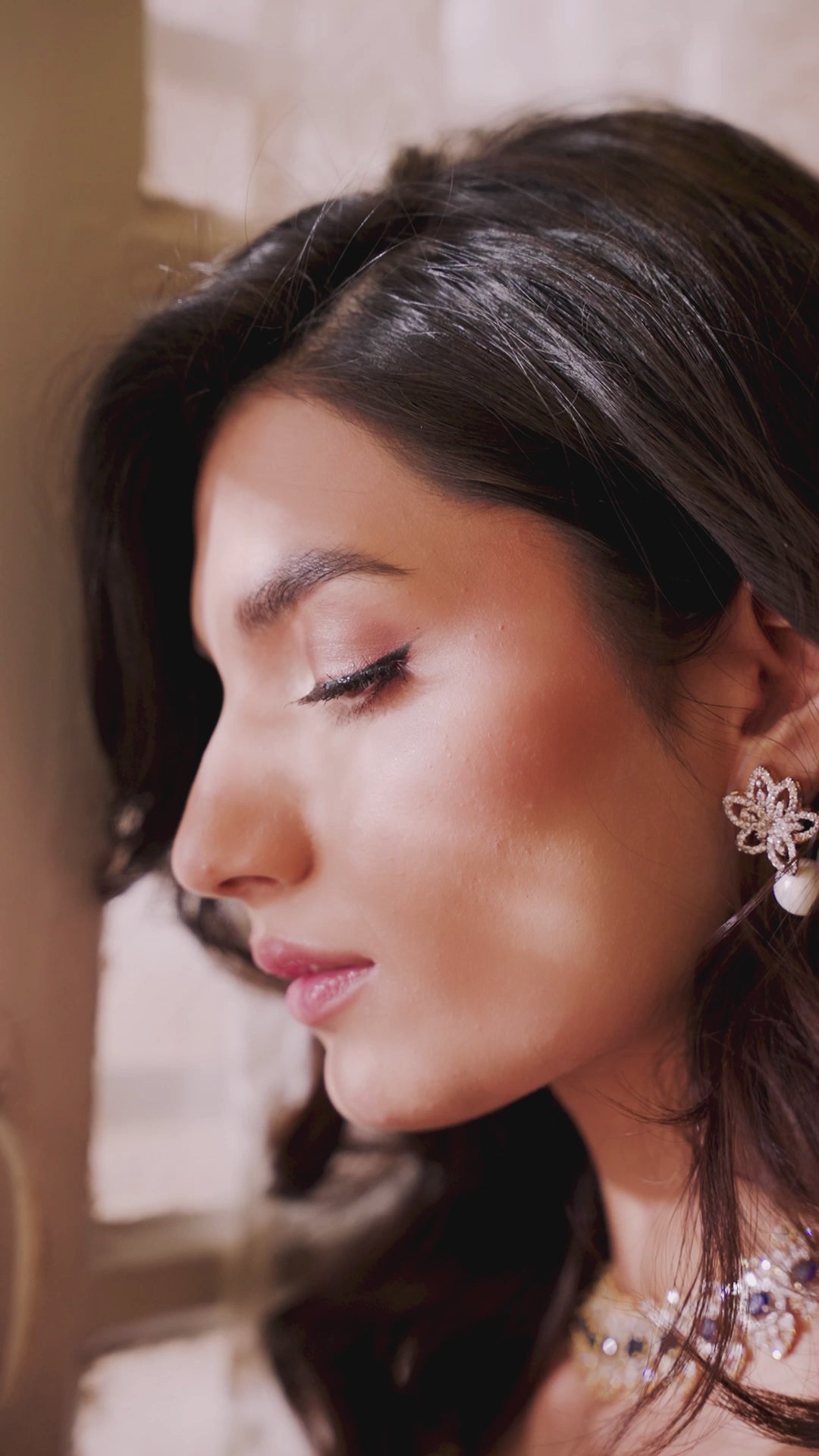 Blue Satin Zari Lehenga with Embroidered Dupatta (3-Piece) - Image 8