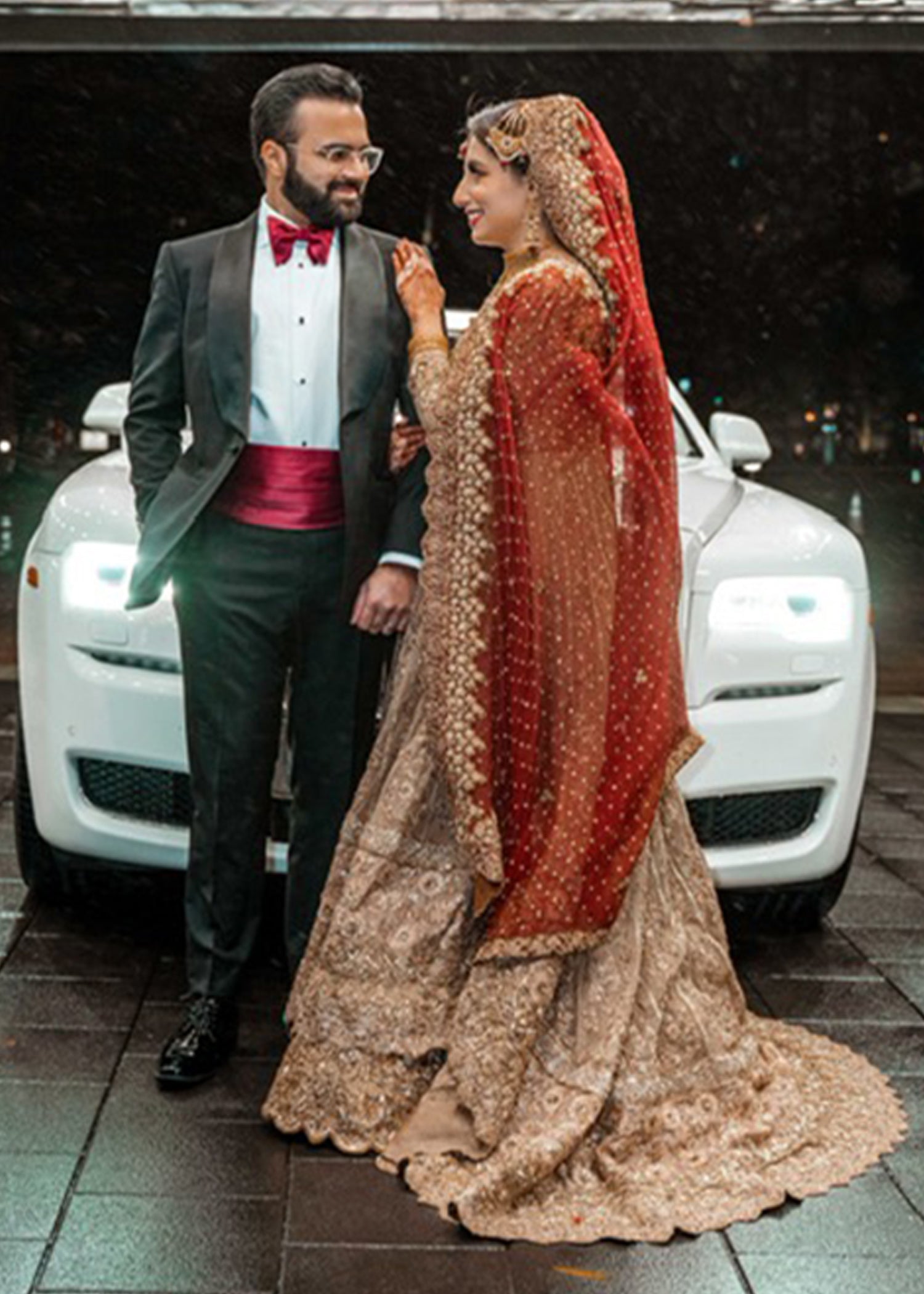 Antique Gold Zardozi Silk Blend Pishwas (2-Piece) - Image 11