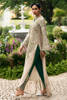 Gold Embroidered Pure Tissue Long Shirt (3-Piece) - Image 4