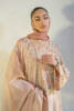 Pakistani Rose Gold Zardozi Raw Silk Salwar Kameez (3-Piece) - Image 10