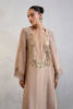 Pakistani Rose Gold Zardozi Raw Silk Salwar Kameez (3-Piece) - Image 5