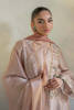 Pakistani Rose Gold Zardozi Raw Silk Salwar Kameez (3-Piece) - Image 7
