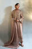 Pakistani Rose Gold Zardozi Raw Silk Salwar Kameez (3-Piece) - Image 8
