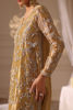 Pakistani Gold Embellished Tissue Salwar Kameez (2-Piece) - Image 6
