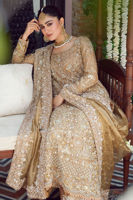 Golden Handworked Tissue Salwar Kameez (3-Piece) - Image 7