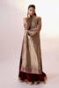 Pakistani Copper & Rose Gold Embroidered Pure Tissue Sharara (3-Piece) - Image 8