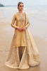 Gold Dabka & Bekti Tissue Sharara (3-Piece) - Image 2