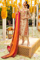 Gold Zardozi Lame Salwar Kameez (3-Piece) - Image 5