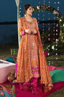 Marigold Kamdani Silk-Blend Sharara (3-Piece) - Image 3