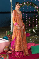 Marigold Kamdani Silk-Blend Sharara (3-Piece) - Image 4