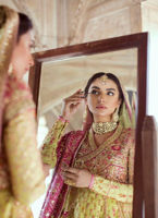 Dhani Green Embroidered Silk Angrakha (2-Piece) - Image 4