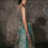 Seafoam Zardozi Organza & Tissue Farshi Gharara (4-Piece) - Image 4