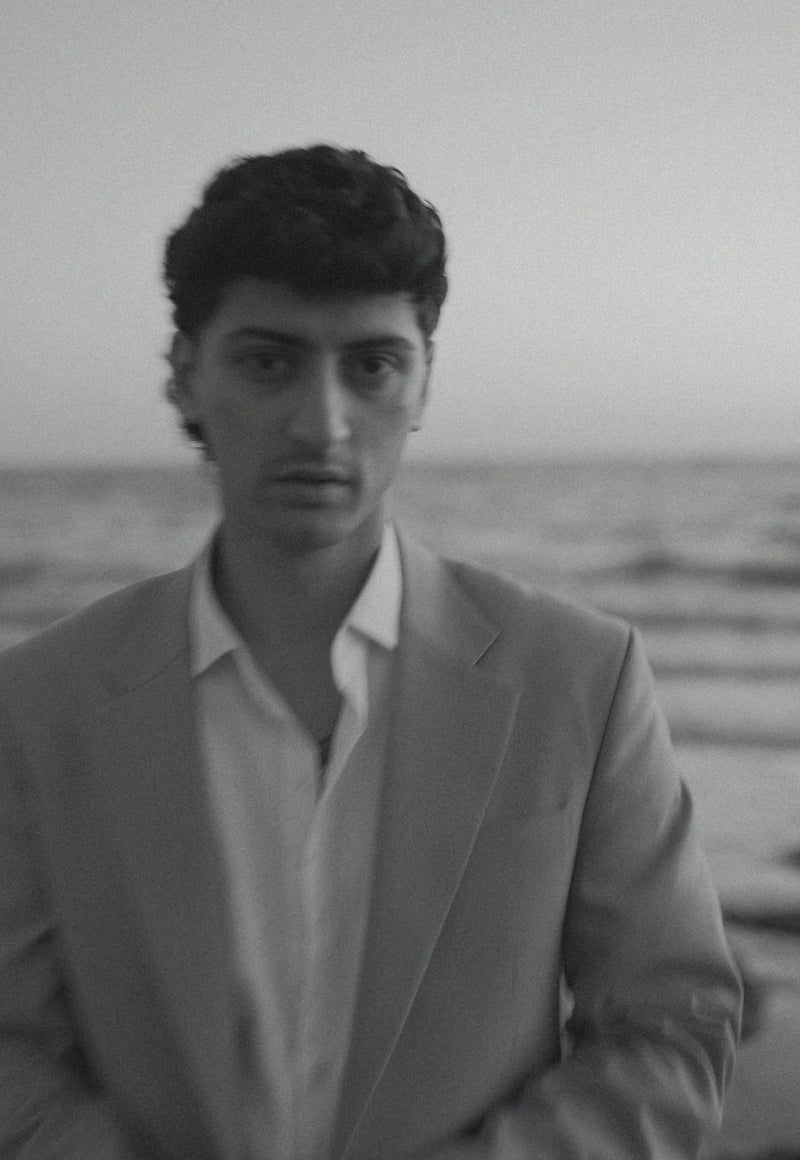 Mint Green Suiting Fabric Groom Valima Suit (2-Piece) - Image 5