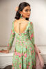Pakistani Pastel Green Mirror Work Georgette Kalidaar (3-Piece) - Image 4