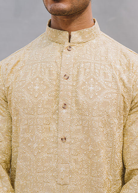 Avocado Embroidered Lawn Men’s Kurta (2-Piece) - Image 2