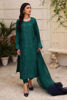 Emerald Embroidered Korean Silk Salwar Kameez (3-Piece) - Image 7