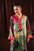 Pakistani Green Hand-Embellished Cotton Satin Kaftan (1-Pc) - Image 8