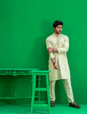 Pista Green Embroidered Wash N Wear Kurta (2-Piece) - Image 7