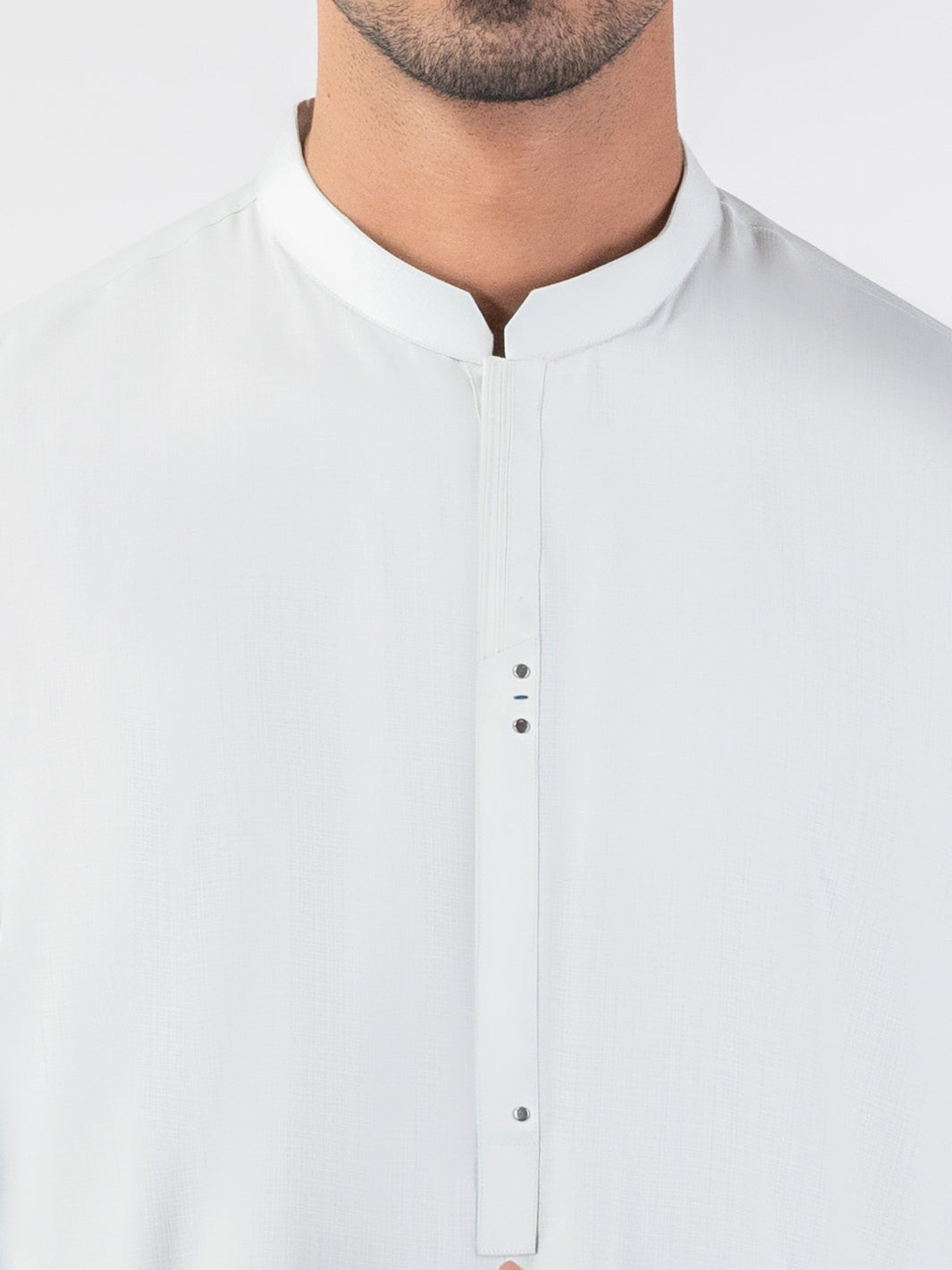 Light Green Blended Smart Fit Shalwar Kameez (2-Piece) - Image 3