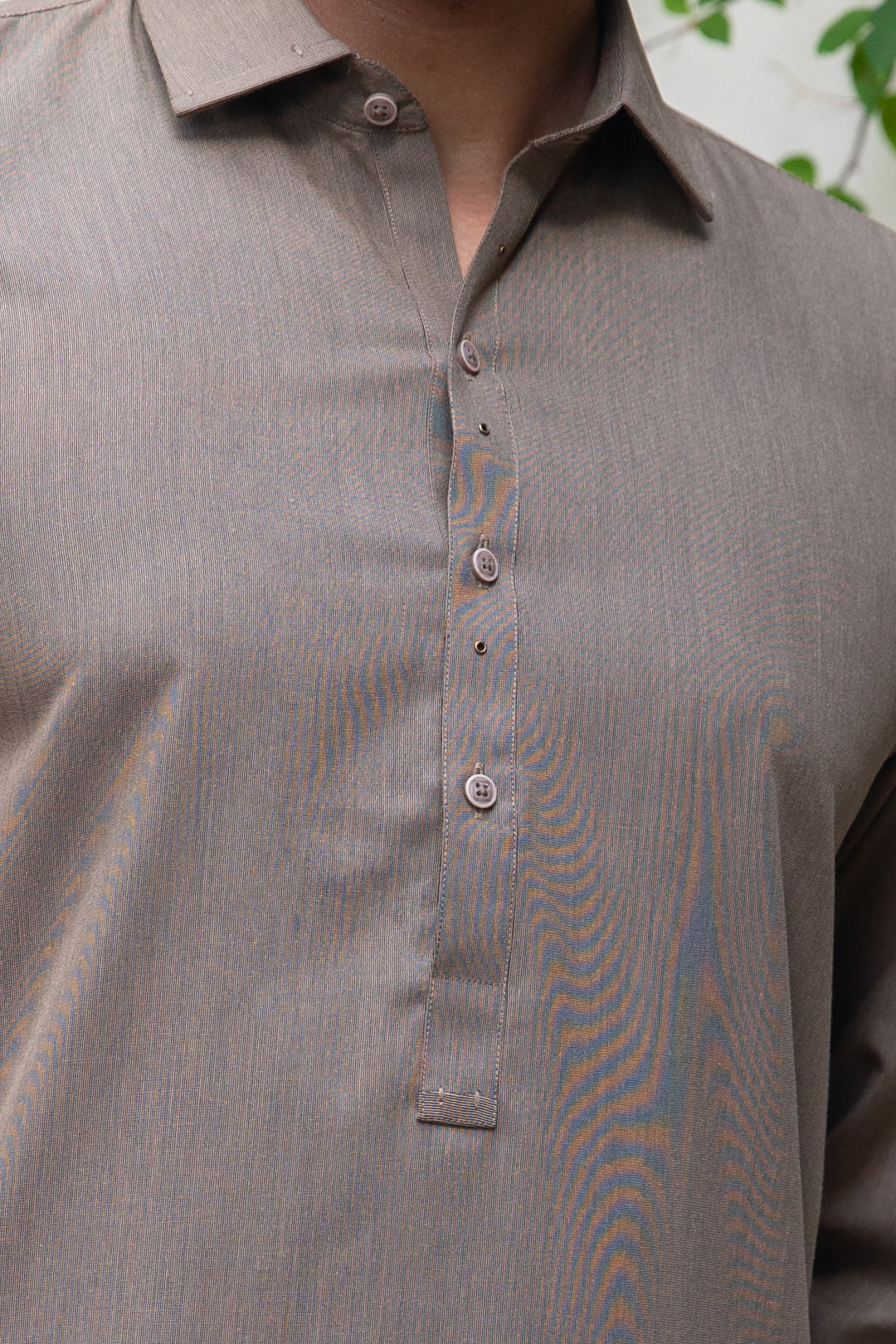 Dark Green PV Textured Wash & Wear Shalwar Kameez (2-Piece) - Image 15