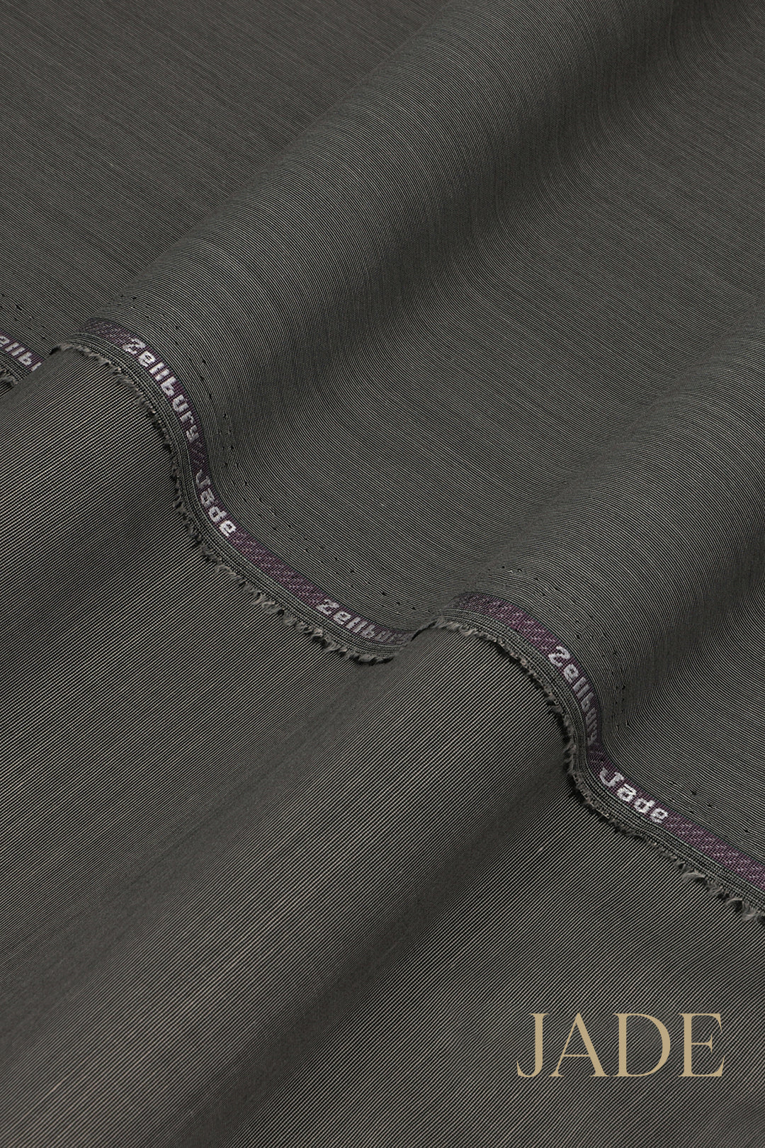 Dark Green PV Textured Wash & Wear Shalwar Kameez (2-Piece) - Image 2