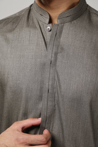 Light Green Wash & Wear Shalwar Kameez (2-Piece) - Image 7