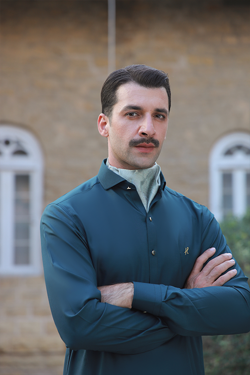 Teal Green Wash n Wear Shalwar Kameez (2-Piece) - Image 4