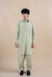 Pista Green Wash & Wear Shalwar Kameez (2-Piece) - Image 4
