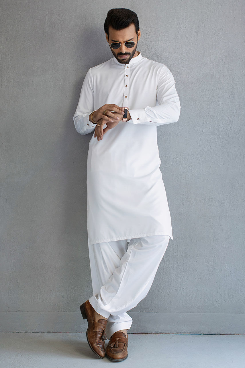 Light Waitrose Green Checked Suiting Prince Coat (3-Piece) - Image 3