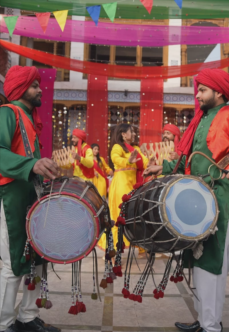 Pakistani Teal Green Embroidered Chiffon & Twisted Silk 3-Piece - Image 3