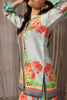 Mint Digital Print Korean Raw Silk Co-ord Set (2-Piece) - Image 8